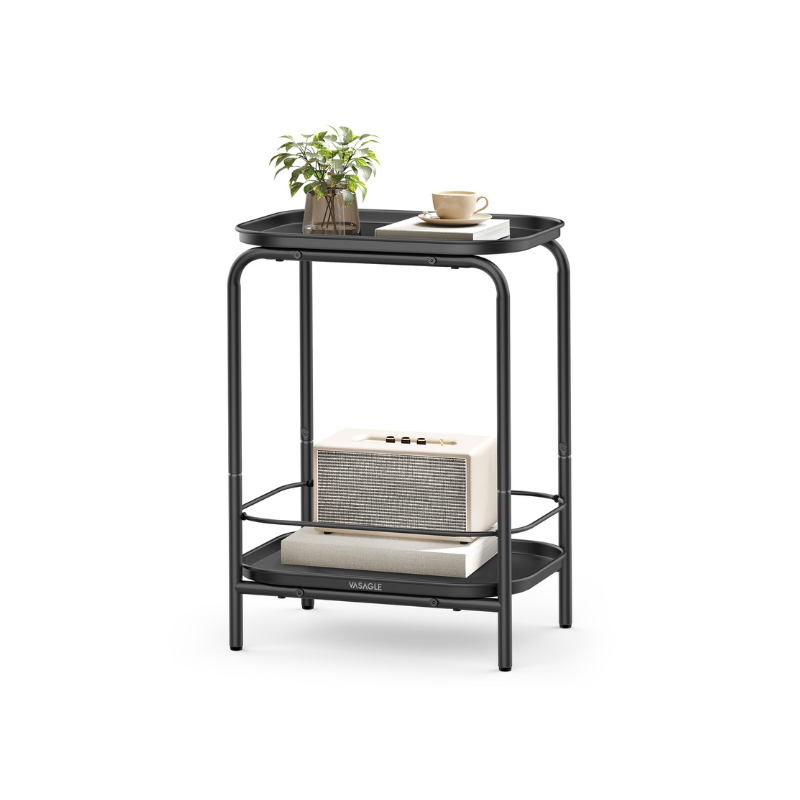2-Tier Outdoor Accent End Table