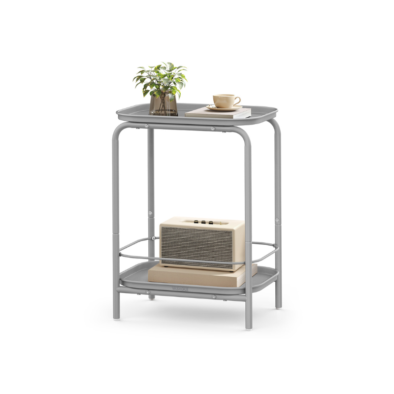 2-Tier Outdoor Accent End Table
