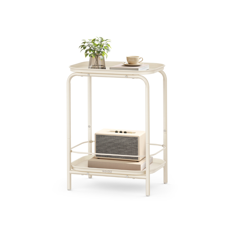 2-Tier Outdoor Accent End Table