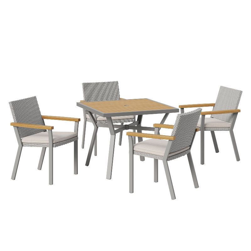 Sencillo Collection - 5 Piece Patio Furniture Set