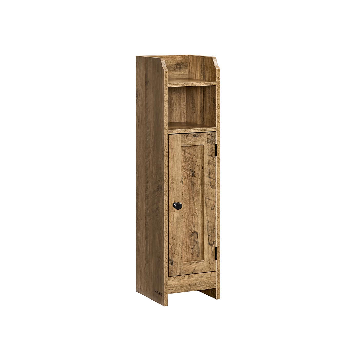 VASAGLE Small Bathroom Storage Corner Floor Cabinet with Door