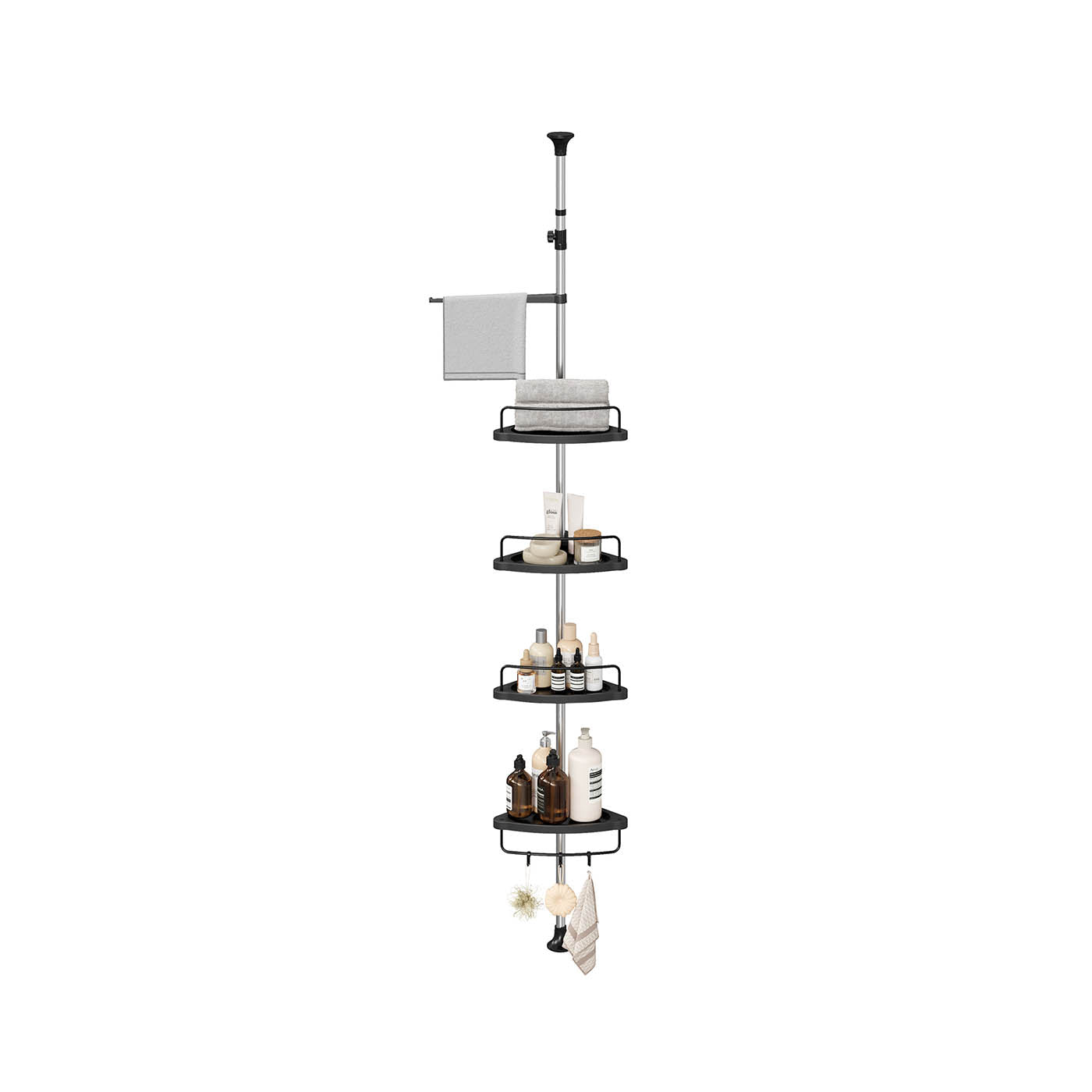 4-Tier Rust-Resistant Shower Organizer