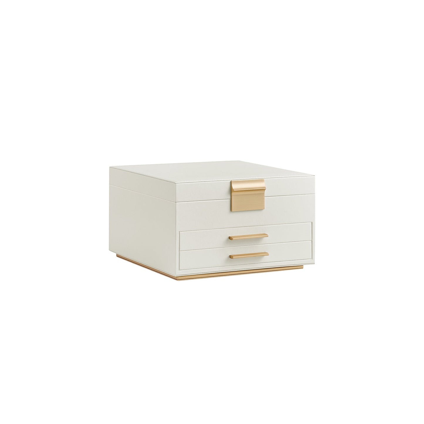 SONGMICS Jewelry Box with Mirror and LED Lights