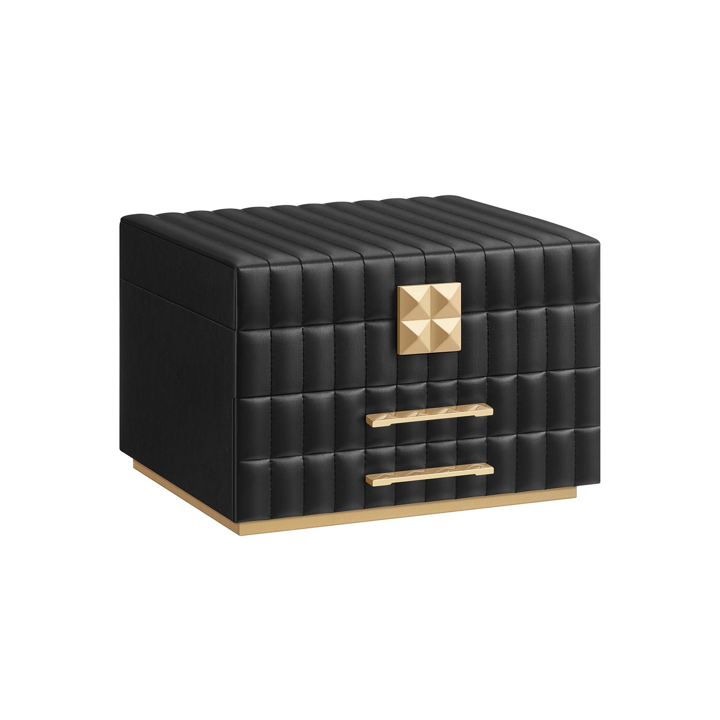 ANAH Collection - 3-Tier Jewelry Box with Mirror