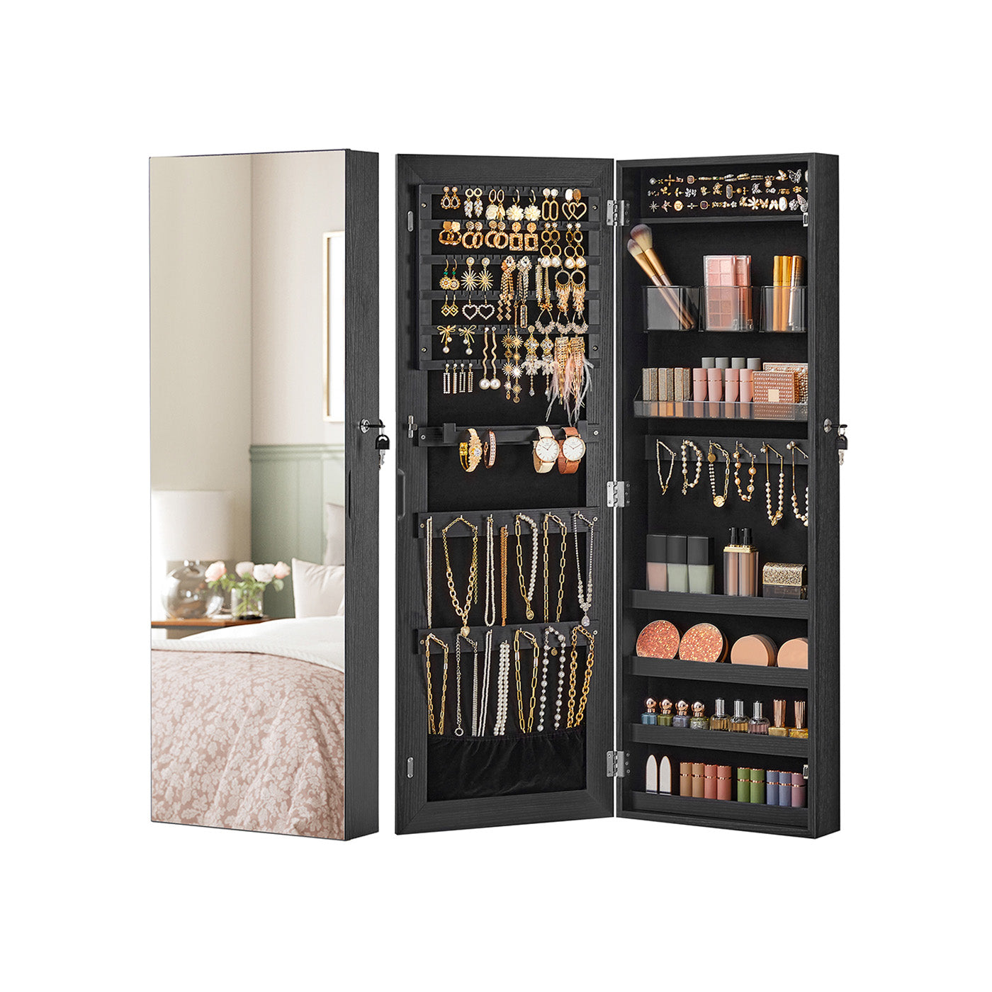 Hanging Jewelry Cabinet Armoire