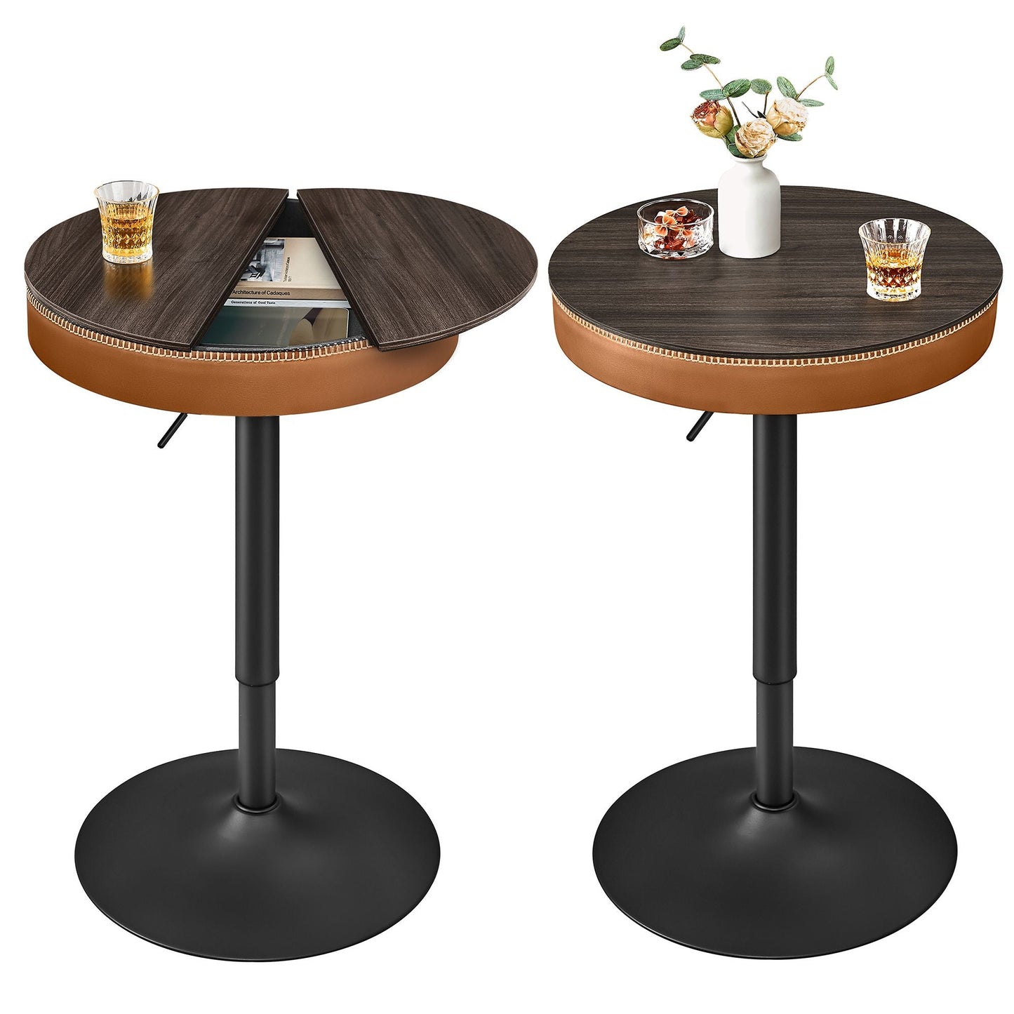 VASAGLE EKHO Collection - Height Adjustable Bar Table Set of 2