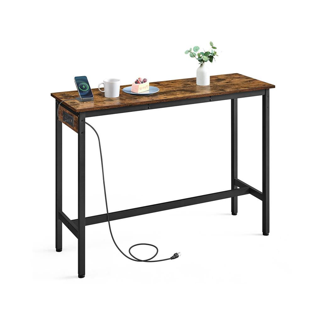 Bar Table with Charging Station