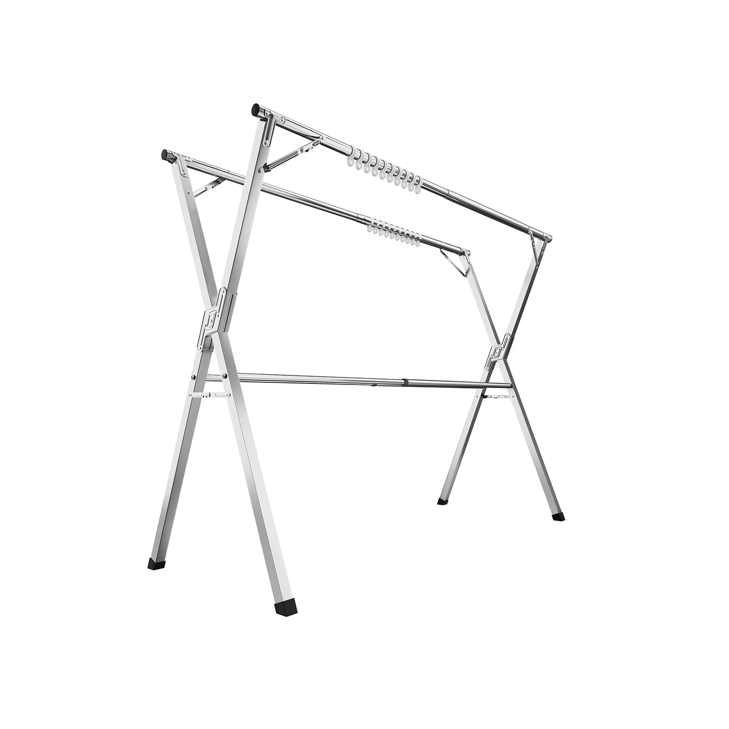 52.4-78.7 Wide Extendable Clothes Drying Rack