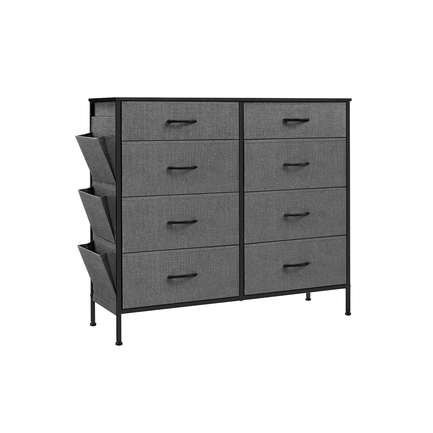8 Drawers Dresser with Side Pockets