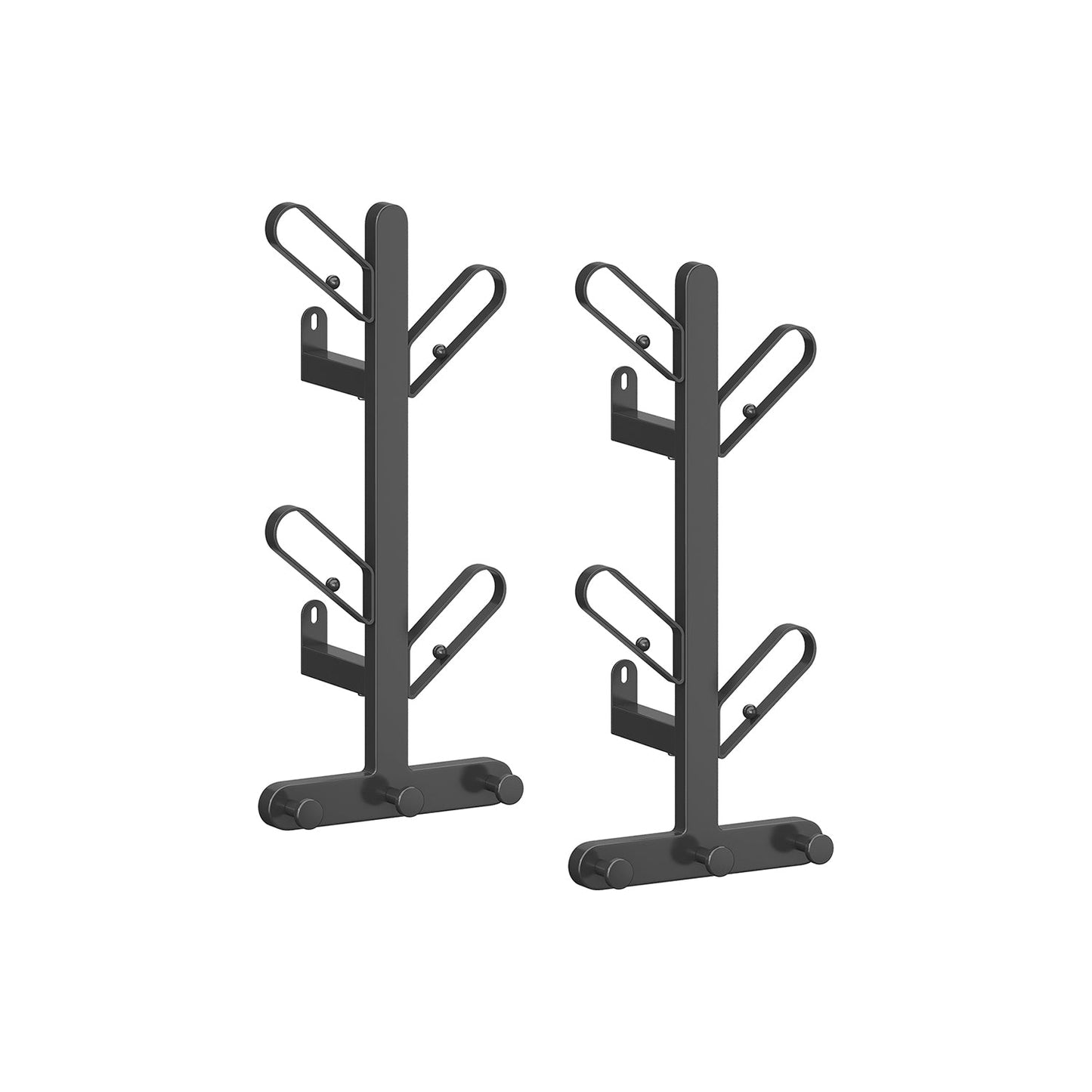 Wall-Mounted Coat Rack with 7 Hooks