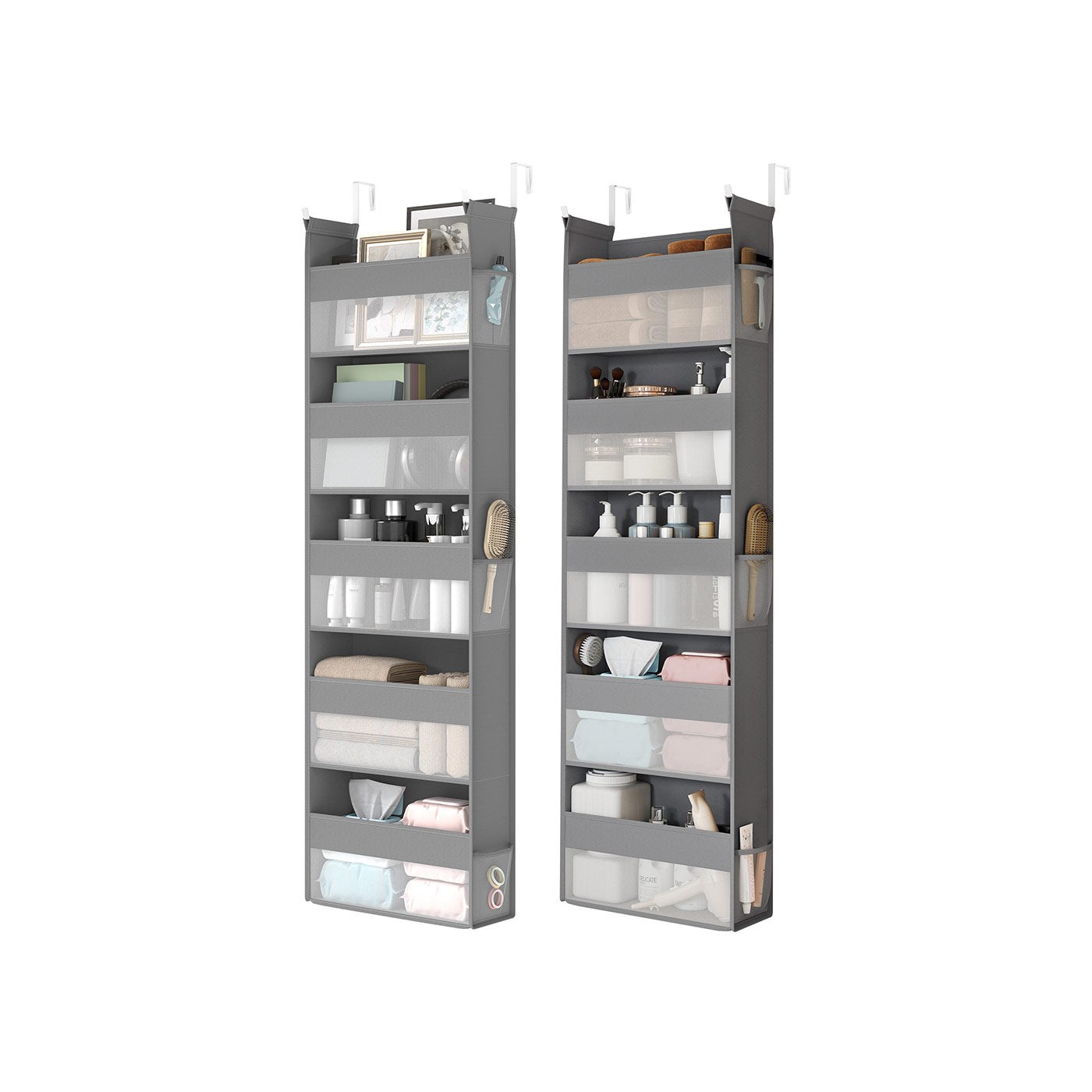 Hanging Door Organizer with 5 Large Pockets