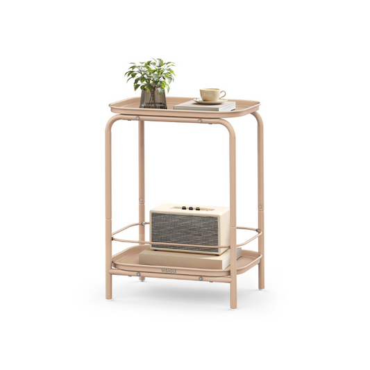 2-Tier Outdoor Accent End Table