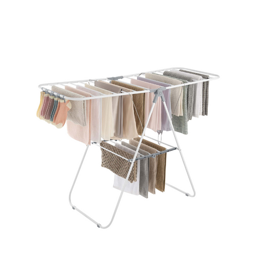 Clothes Drying Rack with Sock Clips