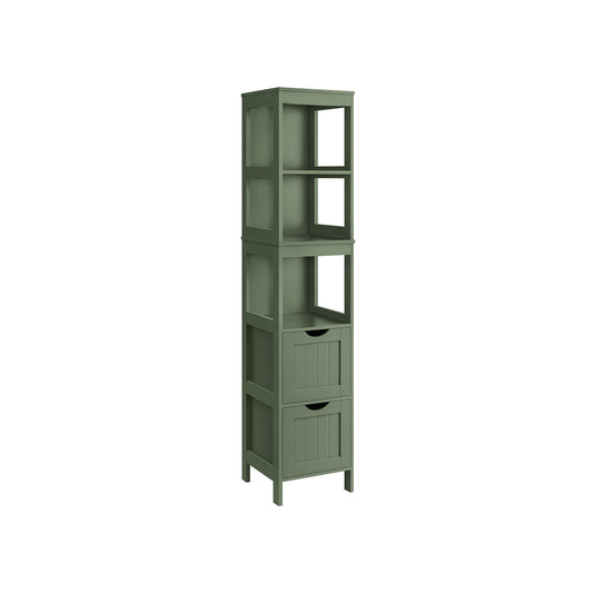 VASAGLE Bathroom Floor Cabinet, Bathroom Storage Organizer Rack Stand