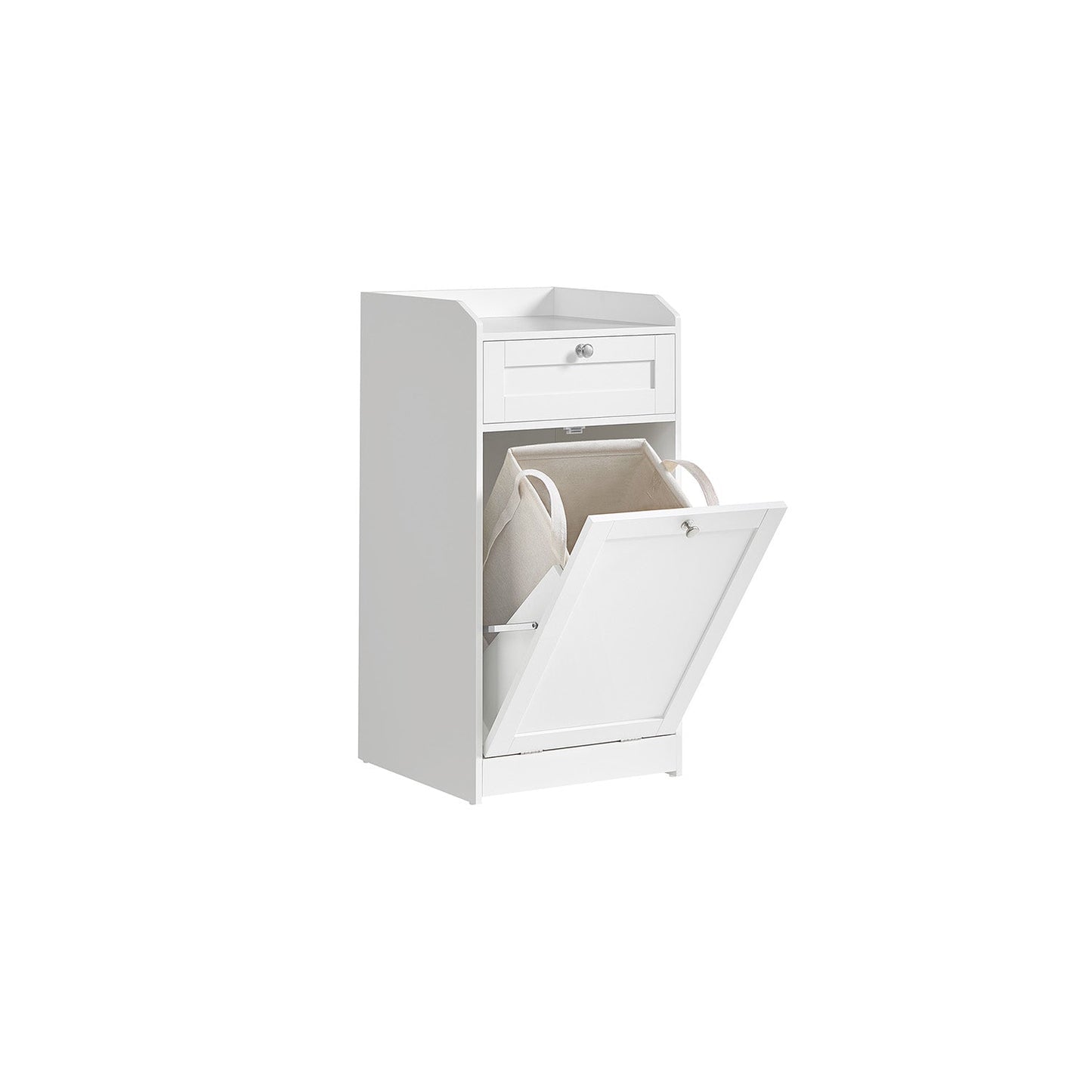 Bathroom Laundry Cabinet with Basket