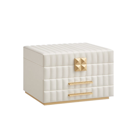 ANAH Collection - 3-Tier Jewelry Box with Mirror
