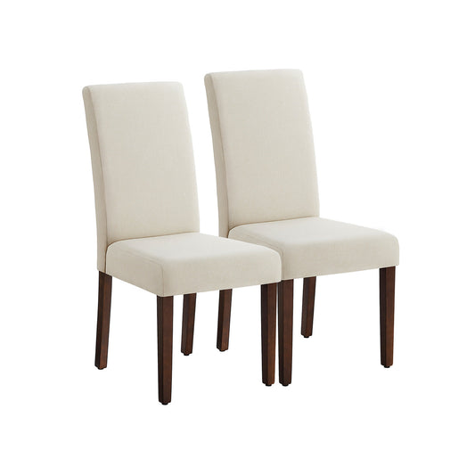 Dining Chairs with Removable Fabric Cover