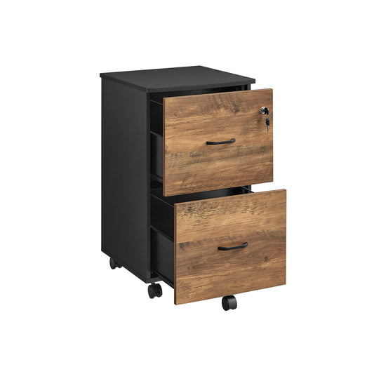 VASAGLE 2-Drawer File Cabinet