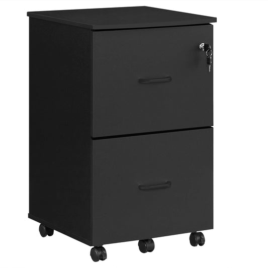 2-Drawer File Cabinet, Locking Filing Cabinet