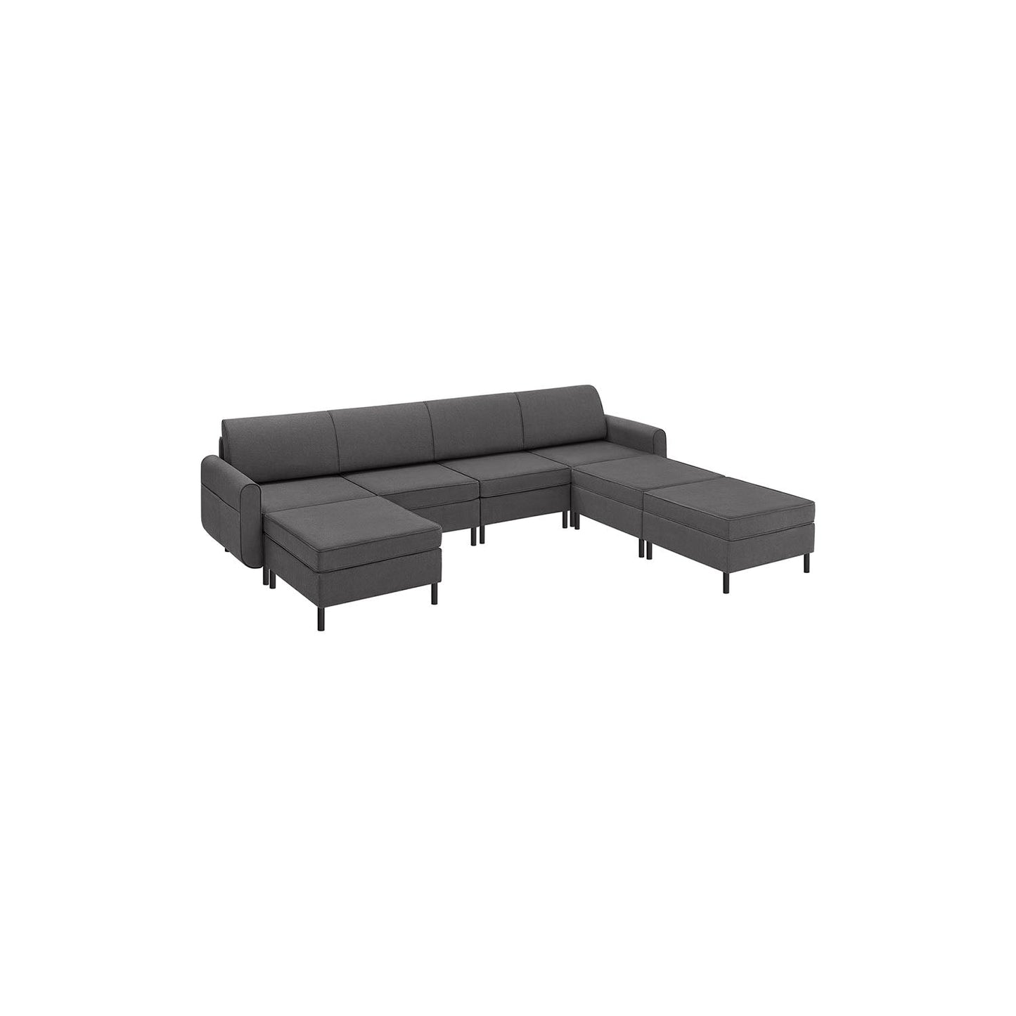 COMBIE Collection - Modular Sectional Loveseat Sofa for Living Room