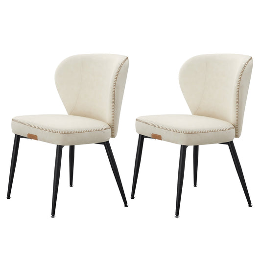 VASAGLE EKHO Collection - Dining Chairs Set of 2, Upholstered Kitchen Chairs, Comfortable Seat