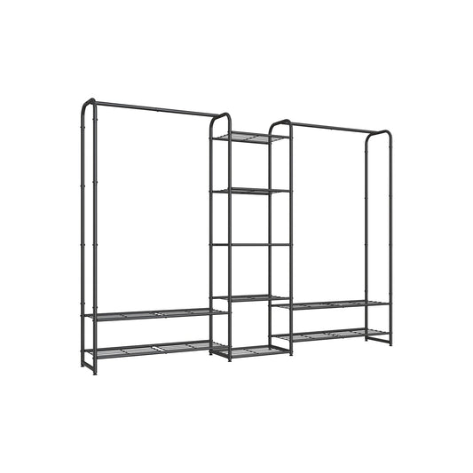 72 Inch Large Portable Closet with Shelves