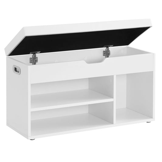 VASAGLE CUSTOS Collection - Storage Bench with Cushion, Shoe Bench