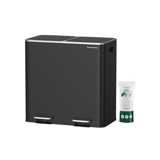 2 x 10.6 Gallon (2 x 40 L) Trash Can for Kitchen