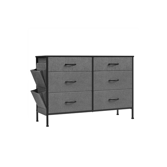 8 Drawers Dresser with Side Pockets