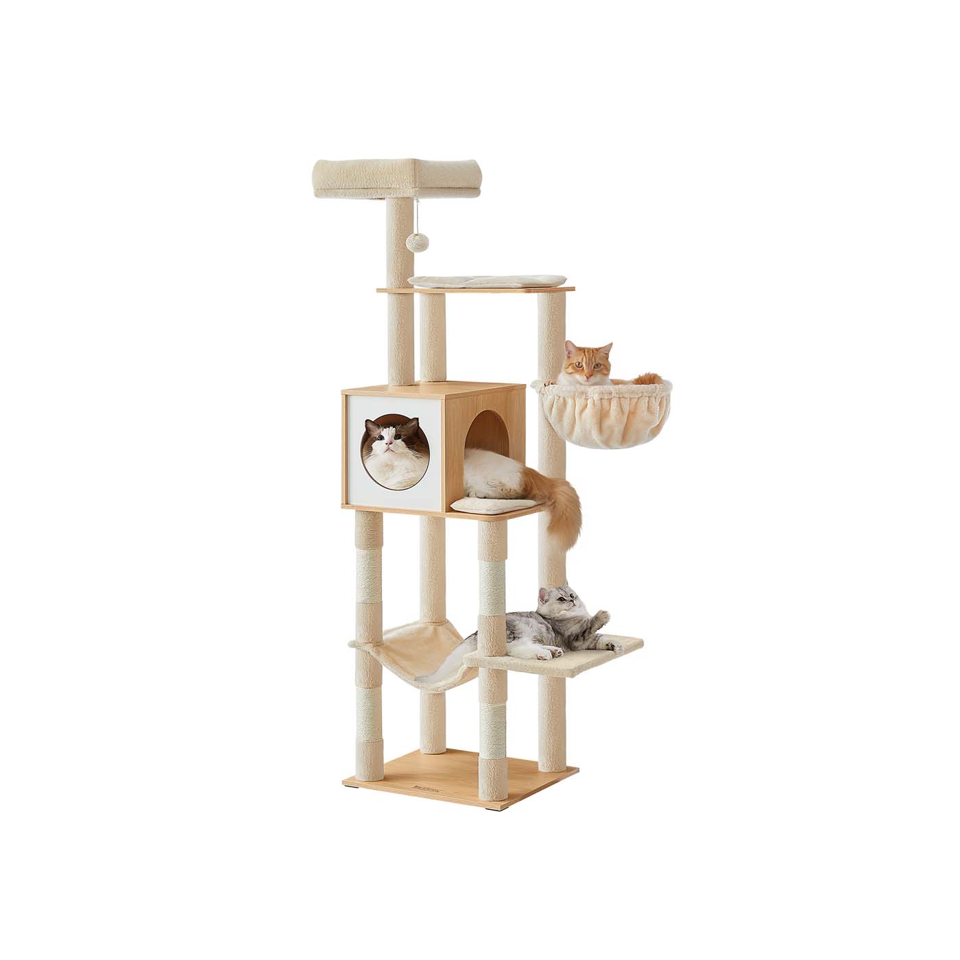 65-Inch Tall Cat Tree
