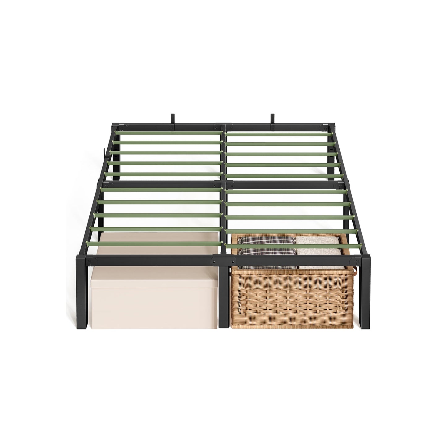 Heavy-Duty Platform Bed Frame, Quick Assembly